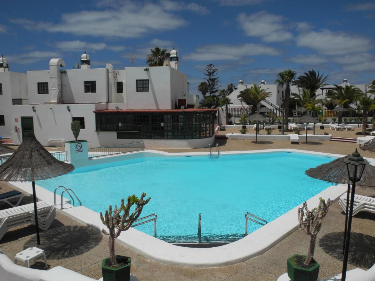ティアスApt. Rus Playa Pocillos. Pool And Terrace.アパートメント エクステリア 写真