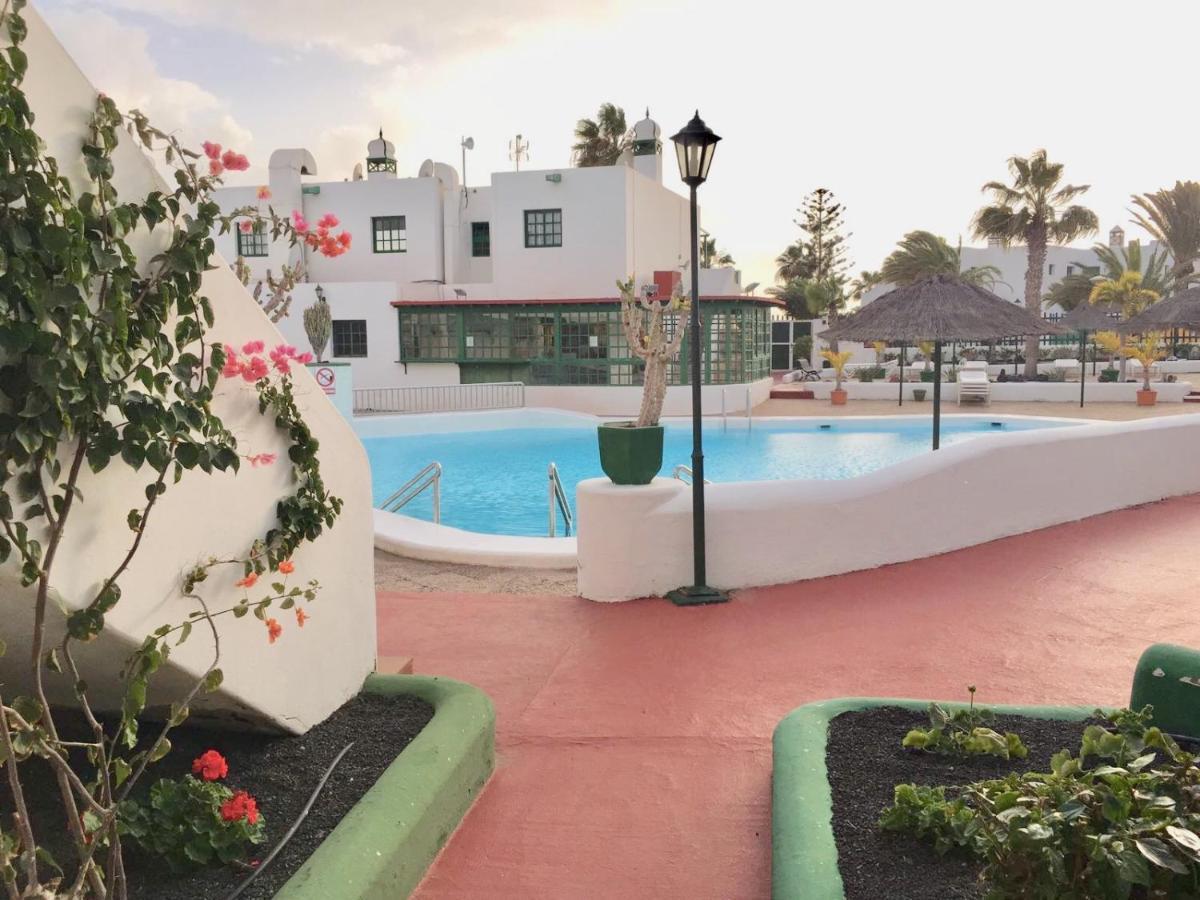 ティアスApt. Rus Playa Pocillos. Pool And Terrace.アパートメント エクステリア 写真